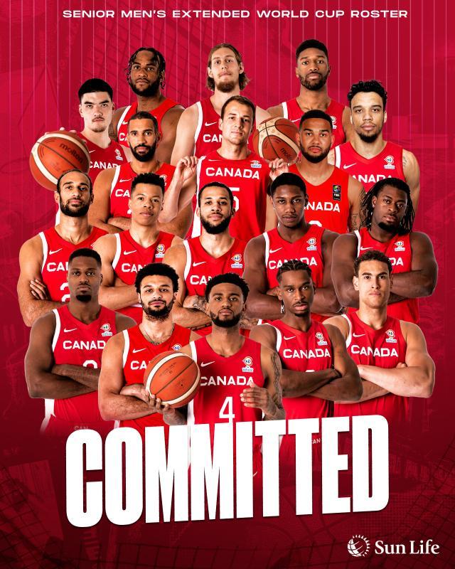 比美国更有星味？穆雷亚历山大领衔加拿大18人名单